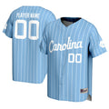 North Carolina Tar Heels GameDay Greats Carolina Blue NIL Pick-A-Player Lightweight Baseball Jersey - Light Blue