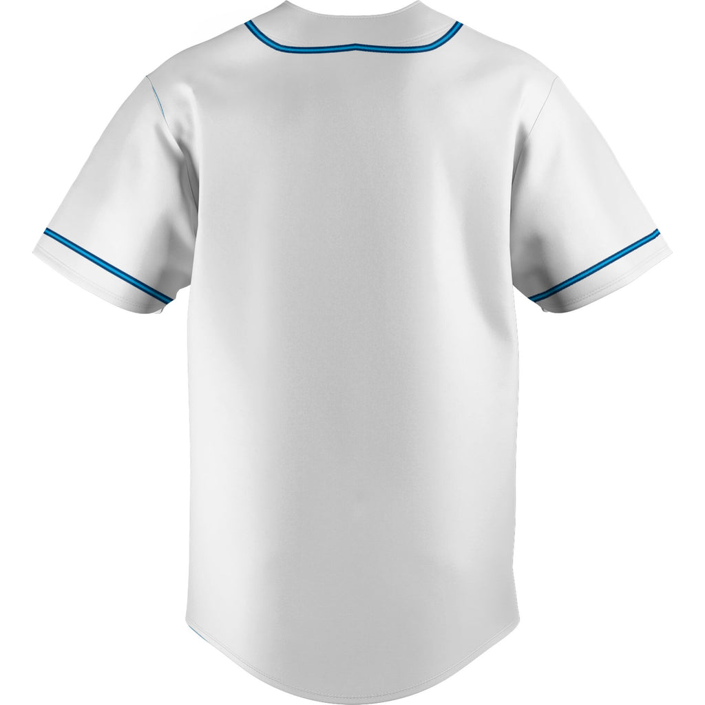 Mid Michigan College GameDay Greats Lightweight Baseball Jersey - White