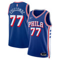 Philadelphia 76ers Icon Edition Swingman Jersey - Royal - VJ Edgecombe