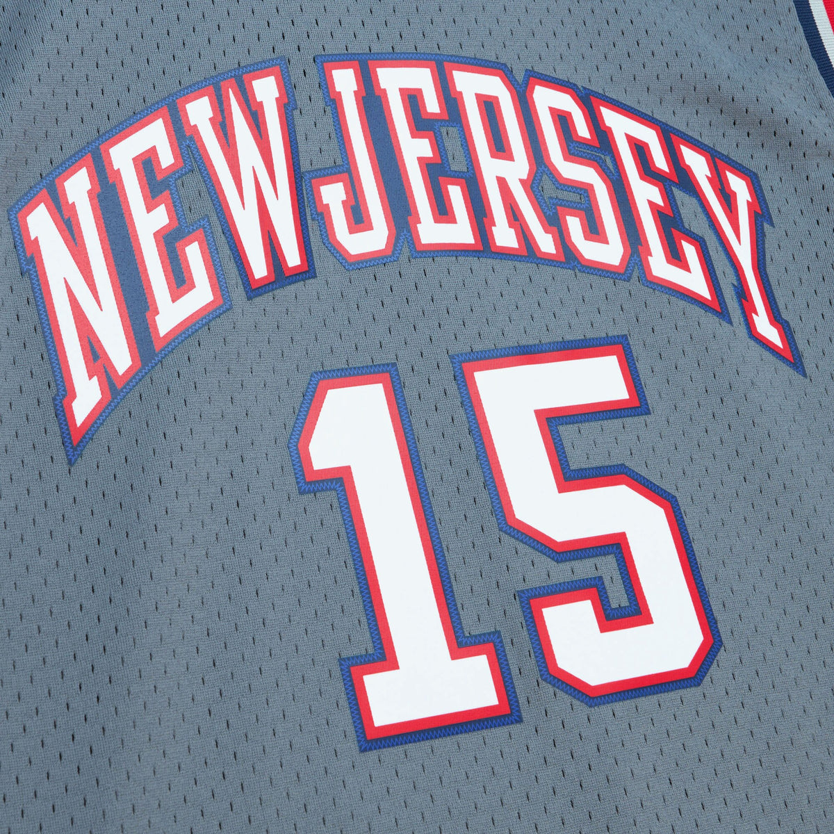 New Jersey Nets Vince Carter 2004 Alternate Authentic Jersey - Grey