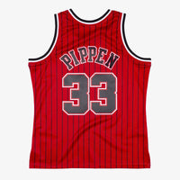 Chicago Bulls Scottie Pippen 1995 Reload Swingman Authentic Jersey - Scarlet