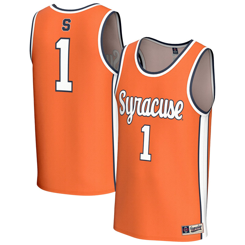 Syracuse Orange Lightweight Collegiate Basketball Fashion Jersey - Orange