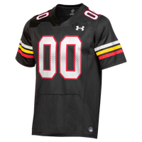 Maryland Terrapins Custom Replica Football Jersey - Black
