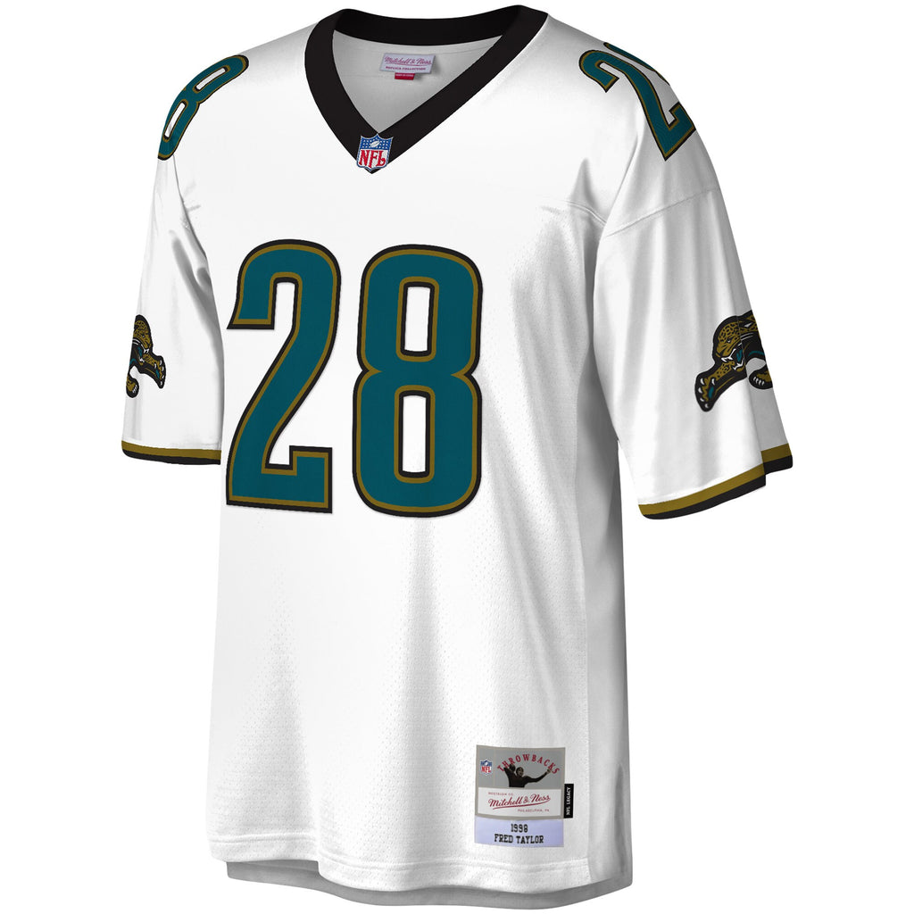 Jacksonville Jaguars Fred Taylor White Legacy Replica Jersey