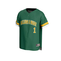 William & Mary Tribe Pick-A-Player Baseball Fashion Jersey - Green