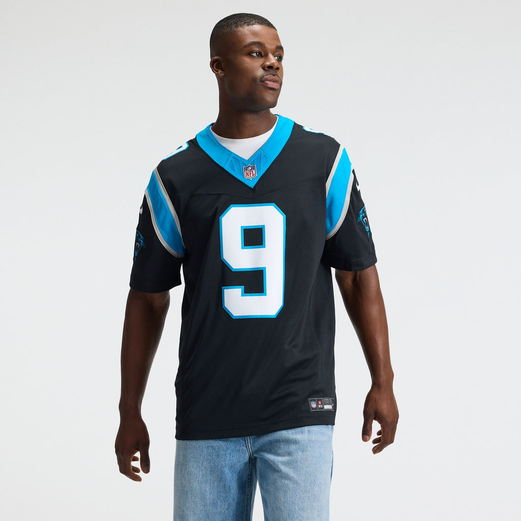 Carolina Panthers Bryce Young Black Team Vapor F.U.S.E. Stitched Limited Jersey