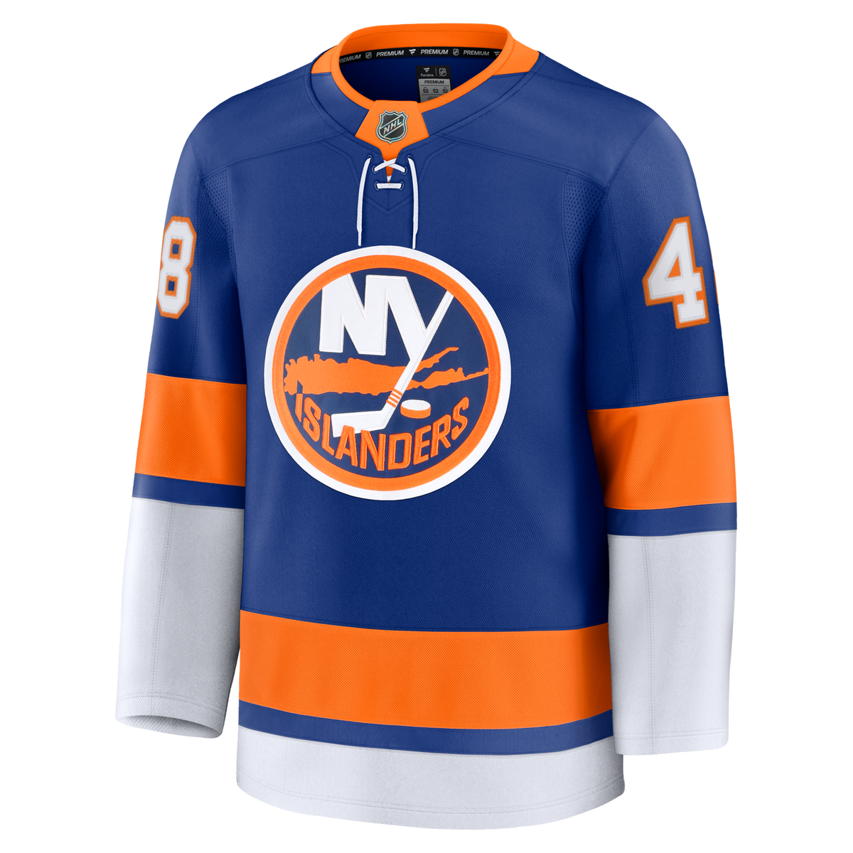 New York Islanders Matthew Schaefer Royal Home Premium Jersey