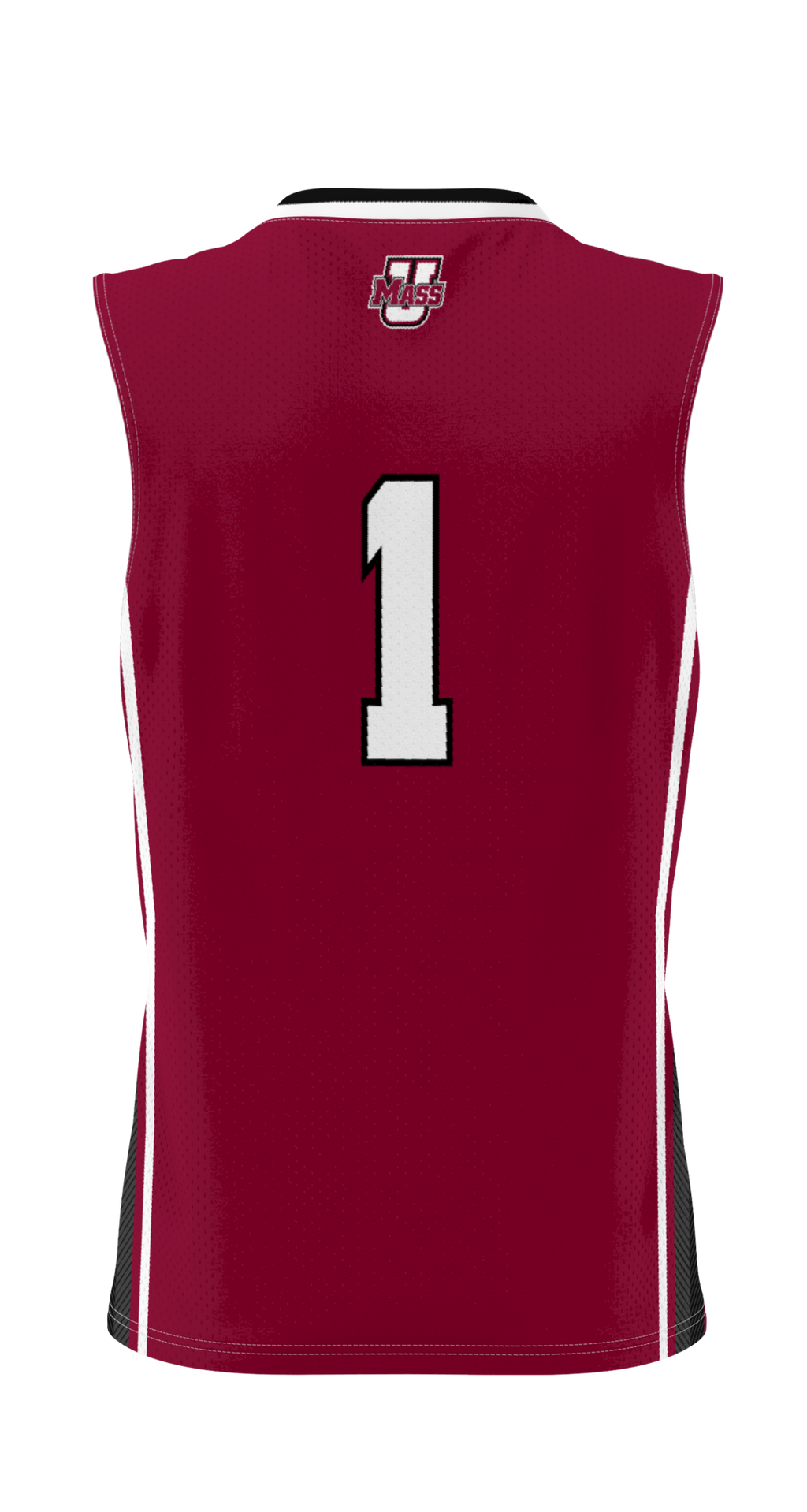 #1 UMass Minutemen GameDay Greats Lightweight Basketball Jersey - Maroon