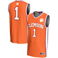 #1 Clemson Tigers GameDay Greats Lightweight Basketball Jersey - Orange