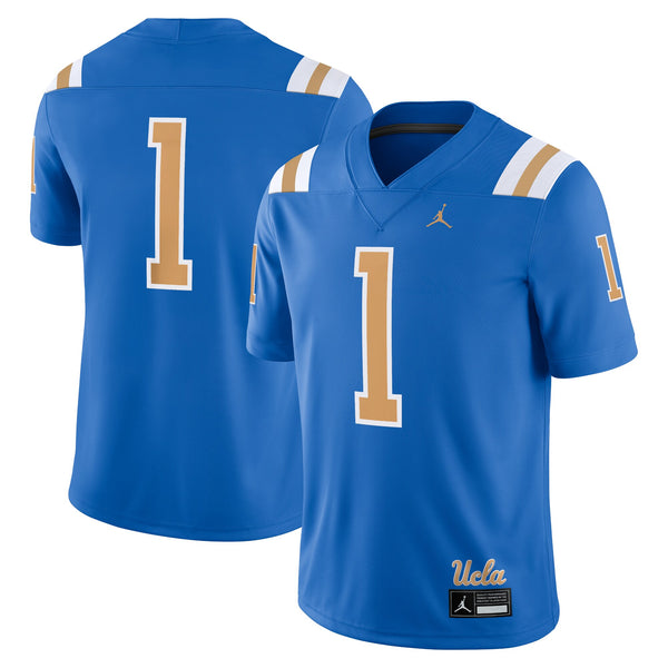 #1 Blue UCLA Bruins Game Jersey
