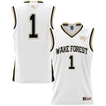 #1 Wake Forest Demon Deacons GameDay Greats Lightweight Basketball Jersey - White
