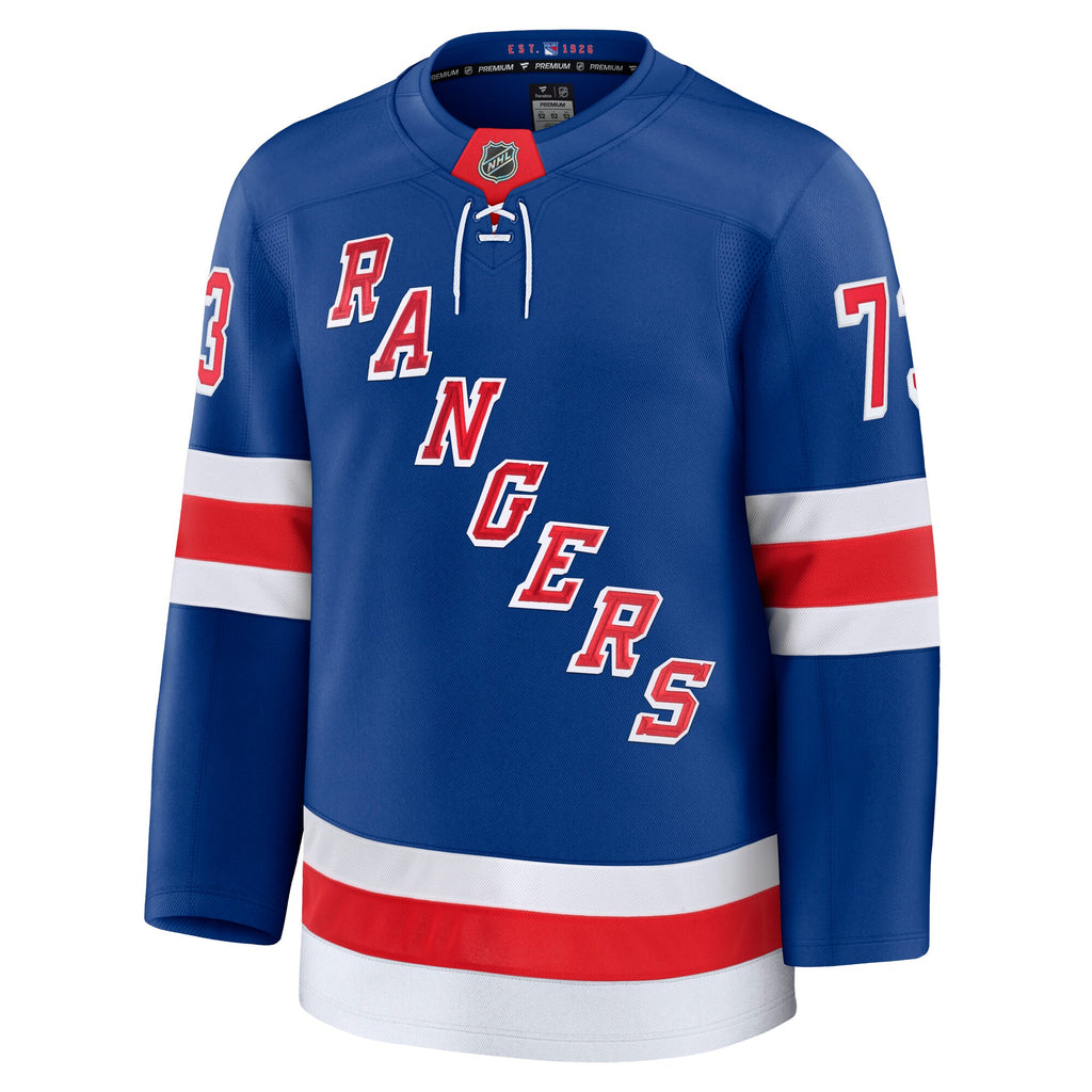 New York Rangers Matt Rempe Blue Home Premium Jersey