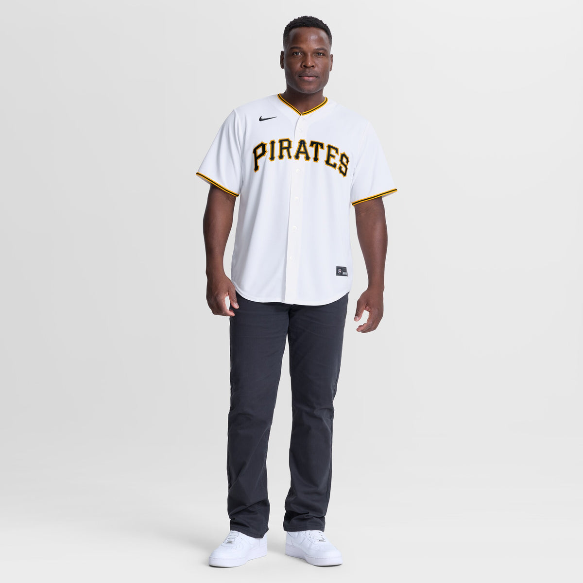 Pittsburgh Pirates Camilo Doval White Home Replica Jersey