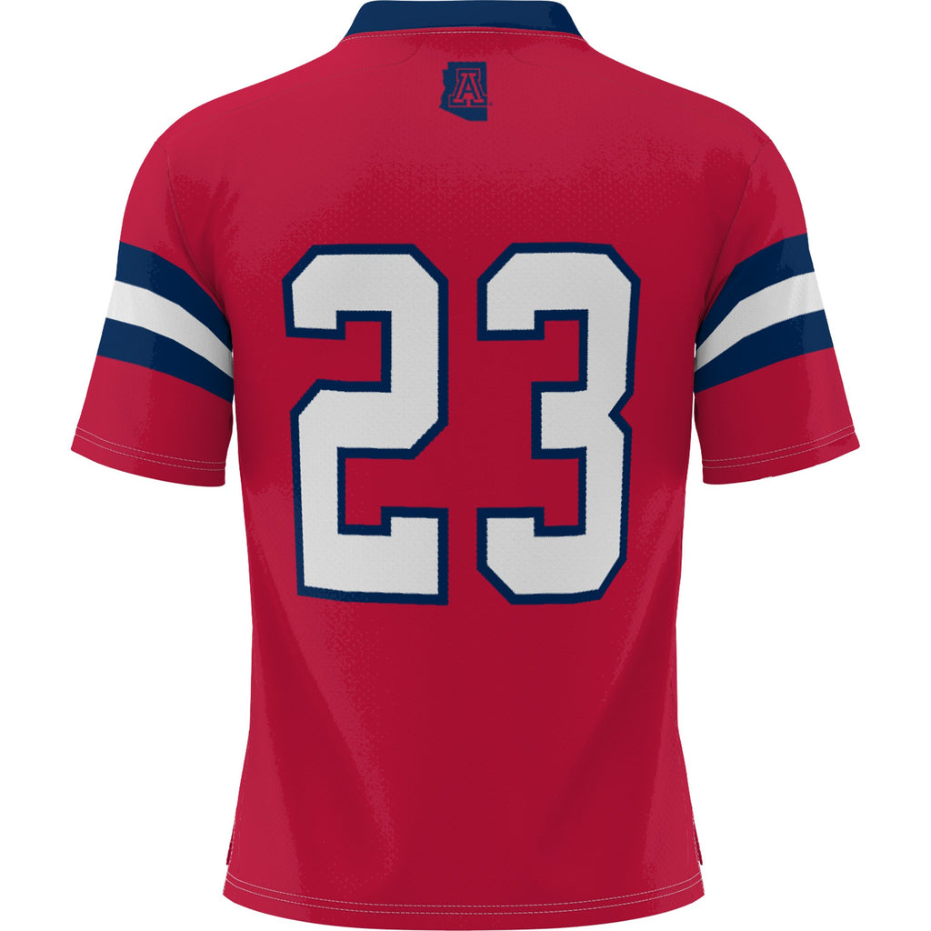 #23 Arizona Wildcats GameDay Greats Desert Rising Football Jersey - Red