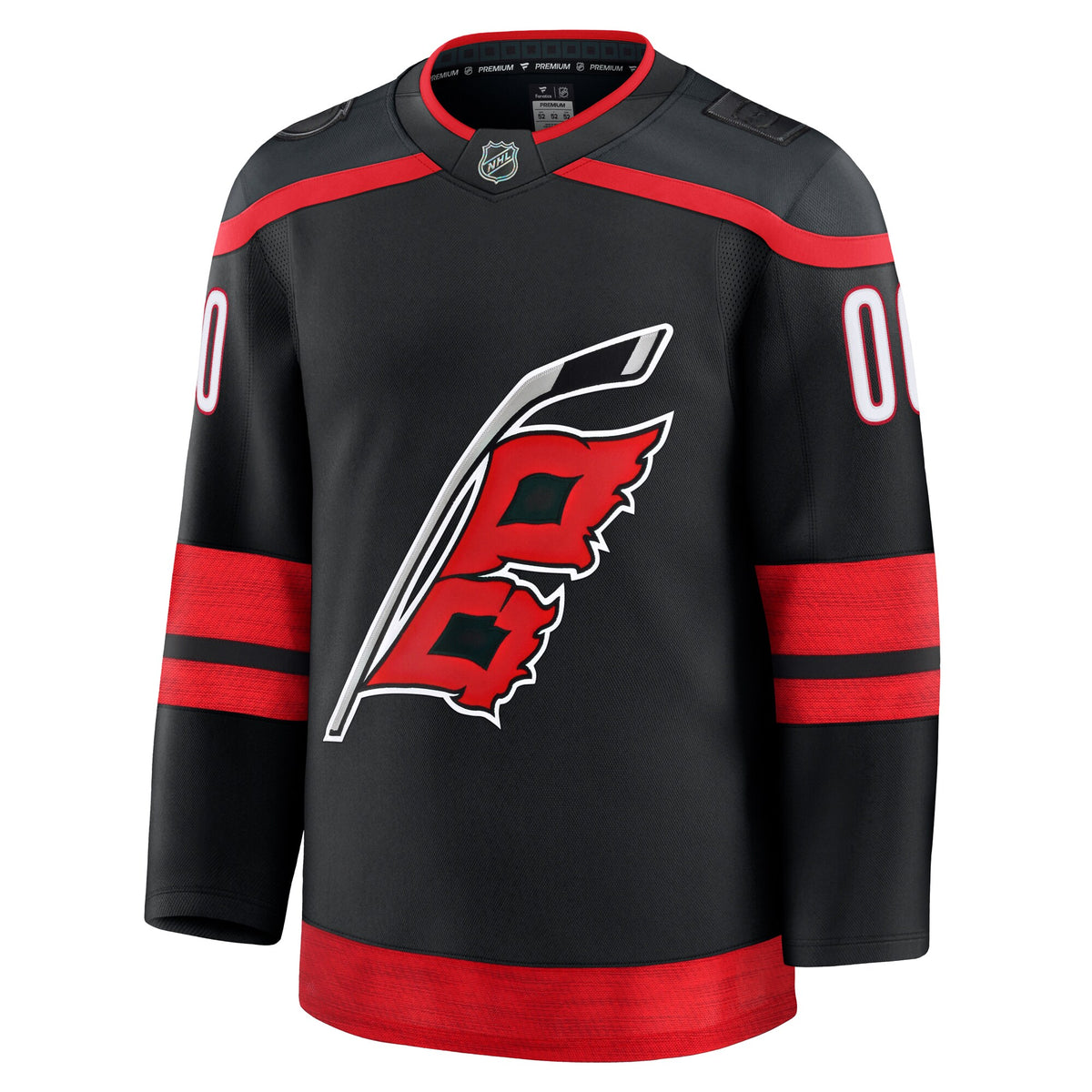 Carolina Hurricanes Black Home Premium Custom Jersey