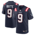 New England Patriots Kayshon Boutte Navy Game Jersey