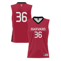 #36 Harvard Crimson Lightweight Basketball Jersey - Crimson