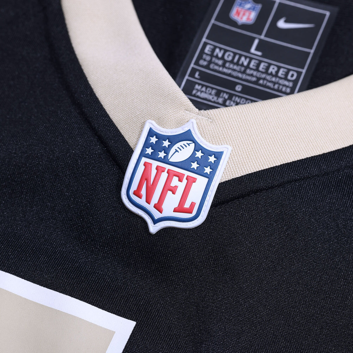 New Orleans Saints Jordan Howden Black Team Game Jersey