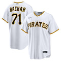 Pittsburgh Pirates Lake Bachar White Home Replica Jersey