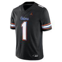 #1 Black Florida Gators Alternate Game Jersey