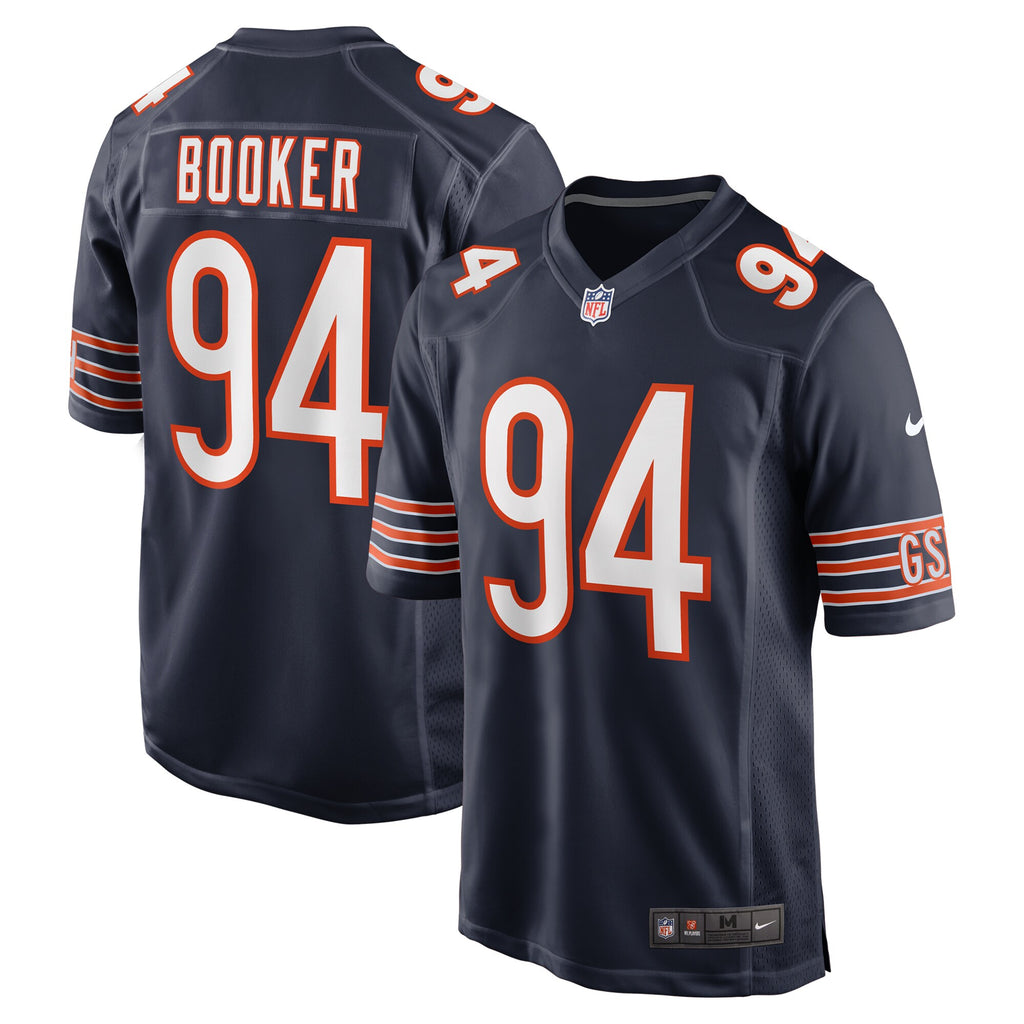 Chicago Bears Austin Booker Navy Game Jersey
