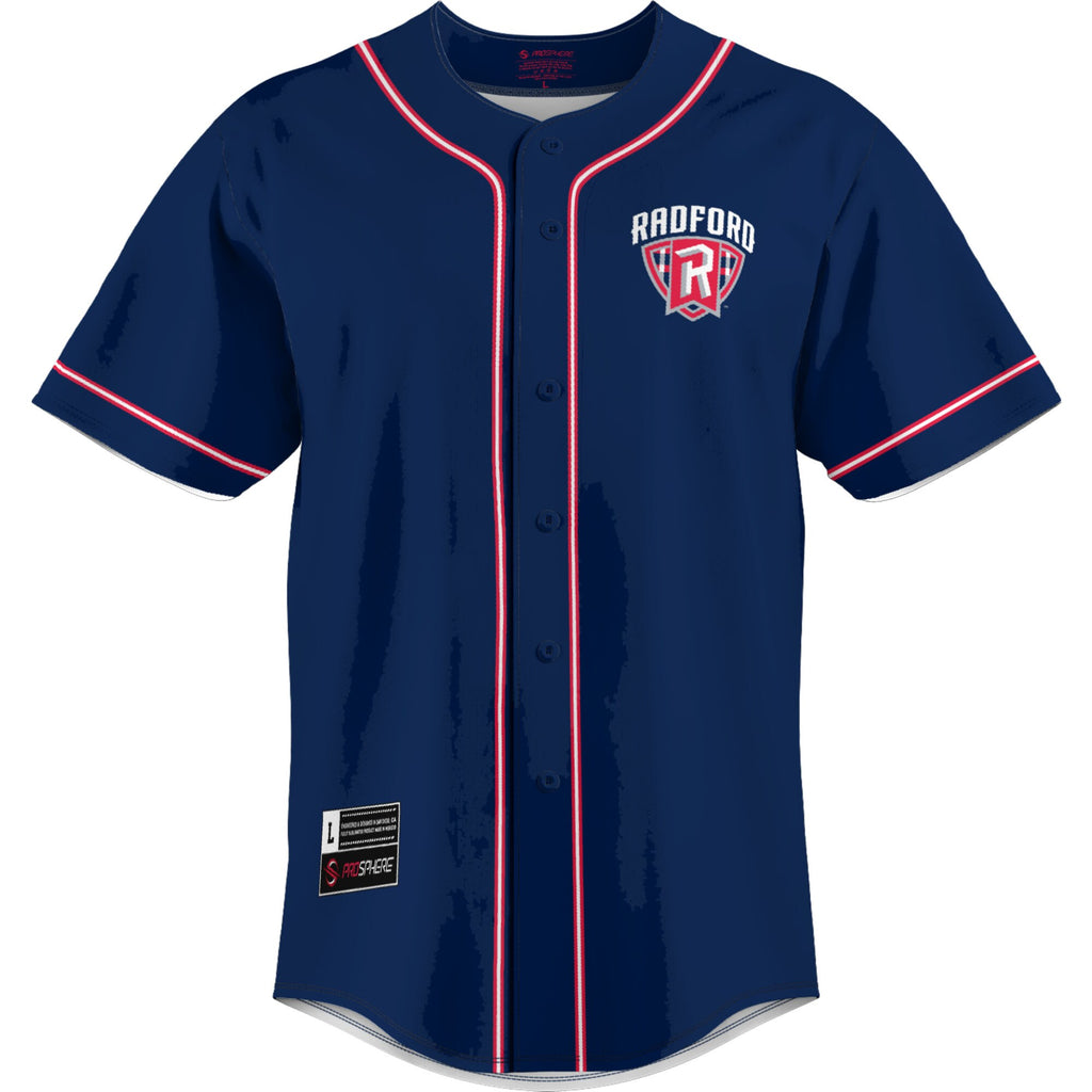 Radford Highlanders GameDay Greats Lightweight Baseball Jersey - Navy