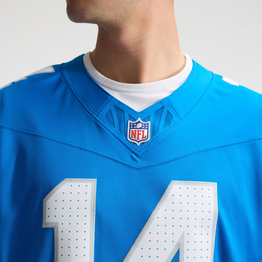 Detroit Lions Amon-Ra St. Brown Blue Team Vapor F.U.S.E. Stitched Limited Jersey