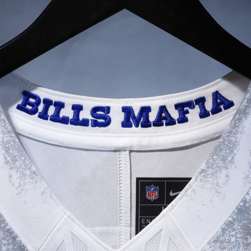 Buffalo Bills Matt Milano White 2025 Rivalries Collection Stitched Limited Jersey