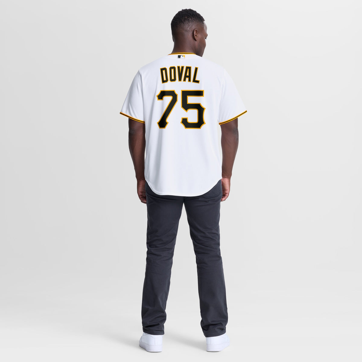 Pittsburgh Pirates Camilo Doval White Home Replica Jersey