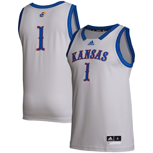 # Gray Kansas Jayhawks Swingman Jersey