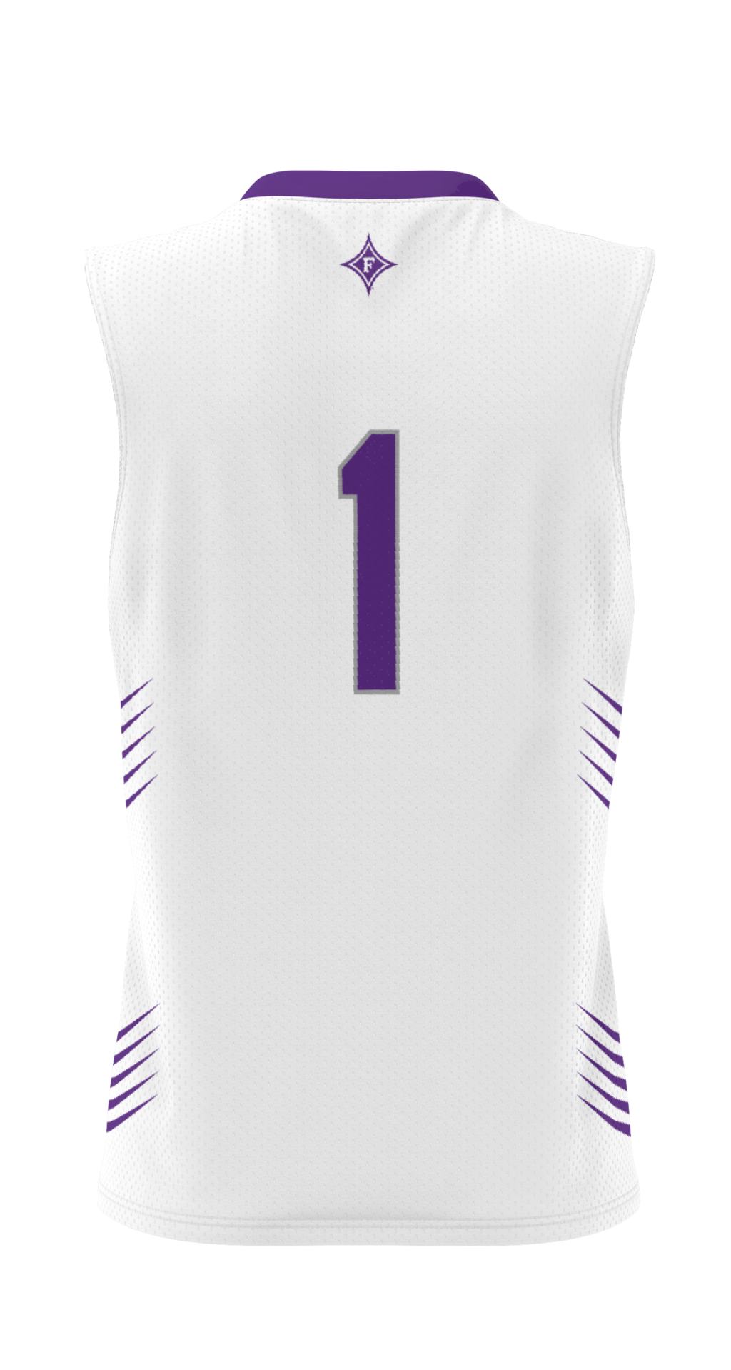 #1 Furman Paladins GameDay Greats Lightweight Basketball Jersey - White