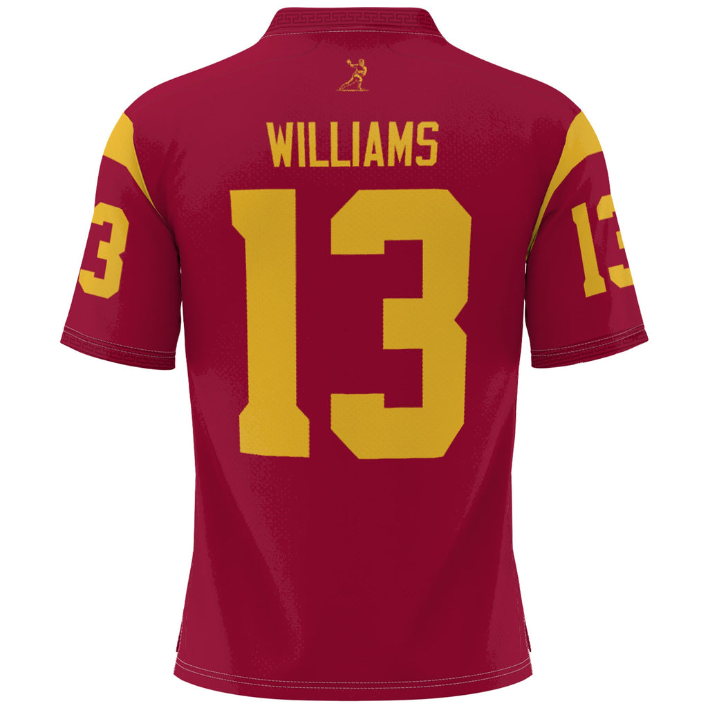 Caleb Williams USC Trojans GameDay Greats Lightweight Heisman Memorial Jersey - Cardinal