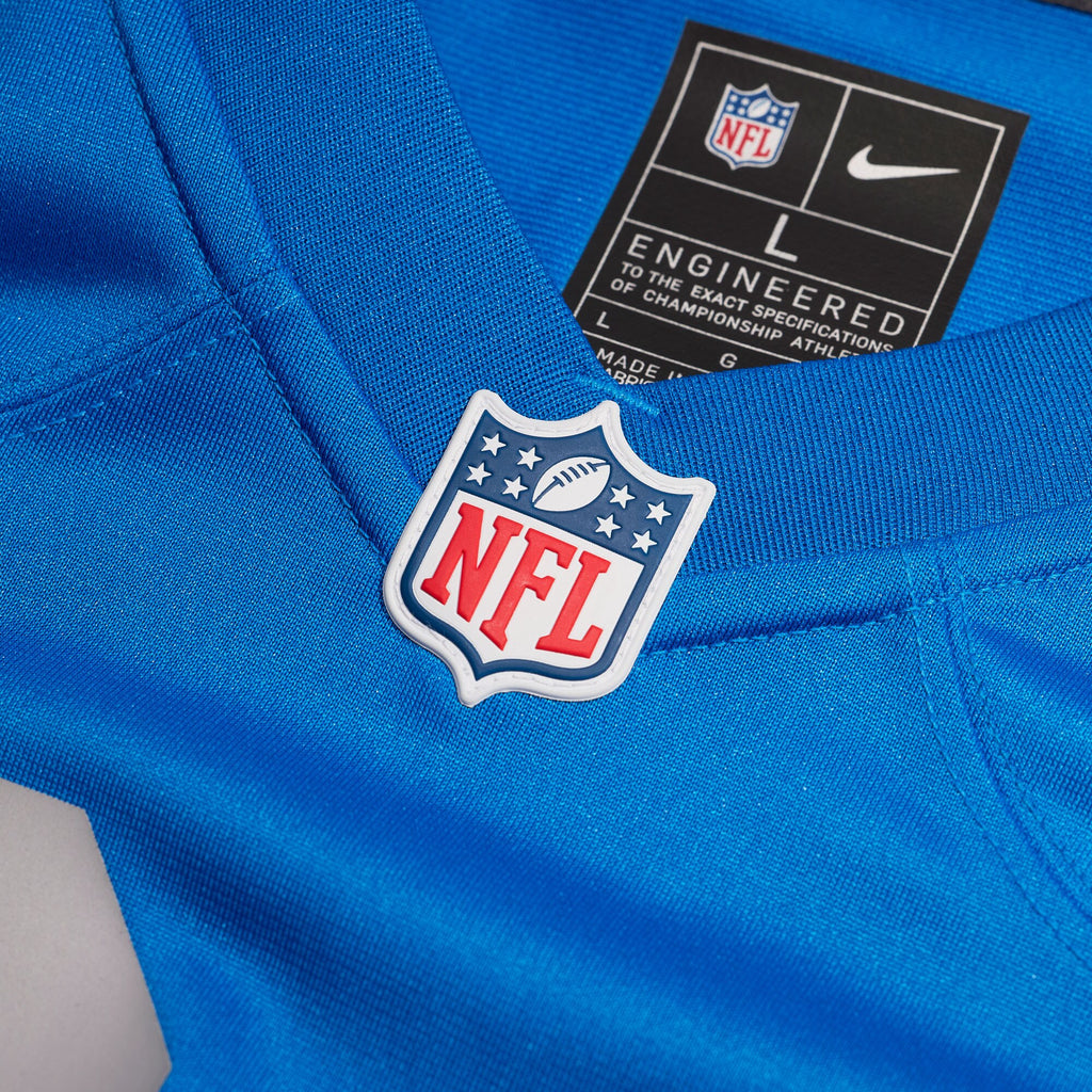Detroit Lions Brian Branch Blue Alternate Game Jersey