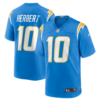 Los Angeles Chargers Justin Herbert Powder Blue Player Game Jersey