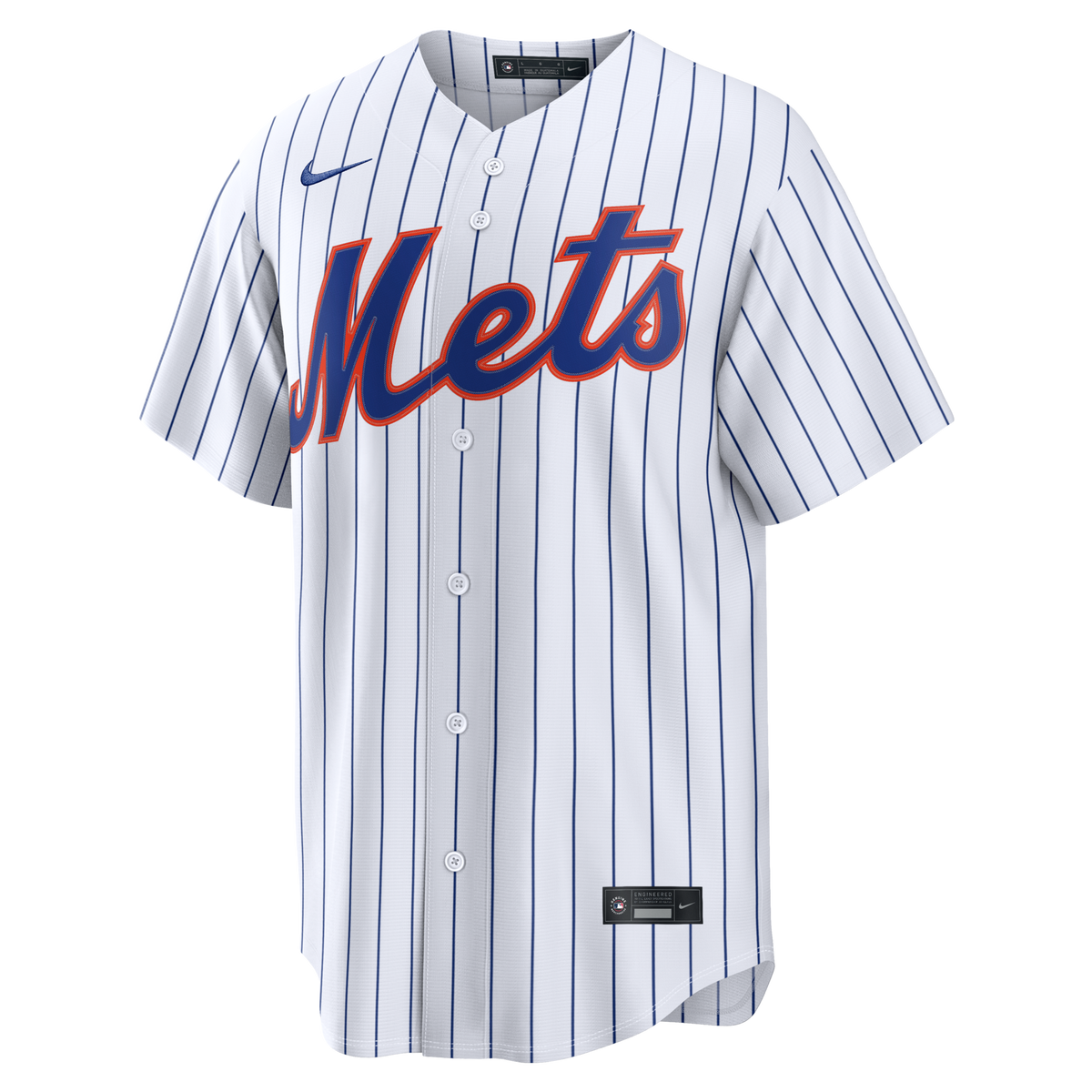 New York Mets AJ Ewing White Home Replica Jersey