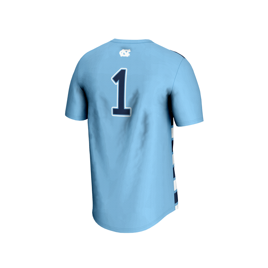 #1 North Carolina Tar Heels GameDay Greats Lightweight Soccer Fashion Jersey - Carolina Blue