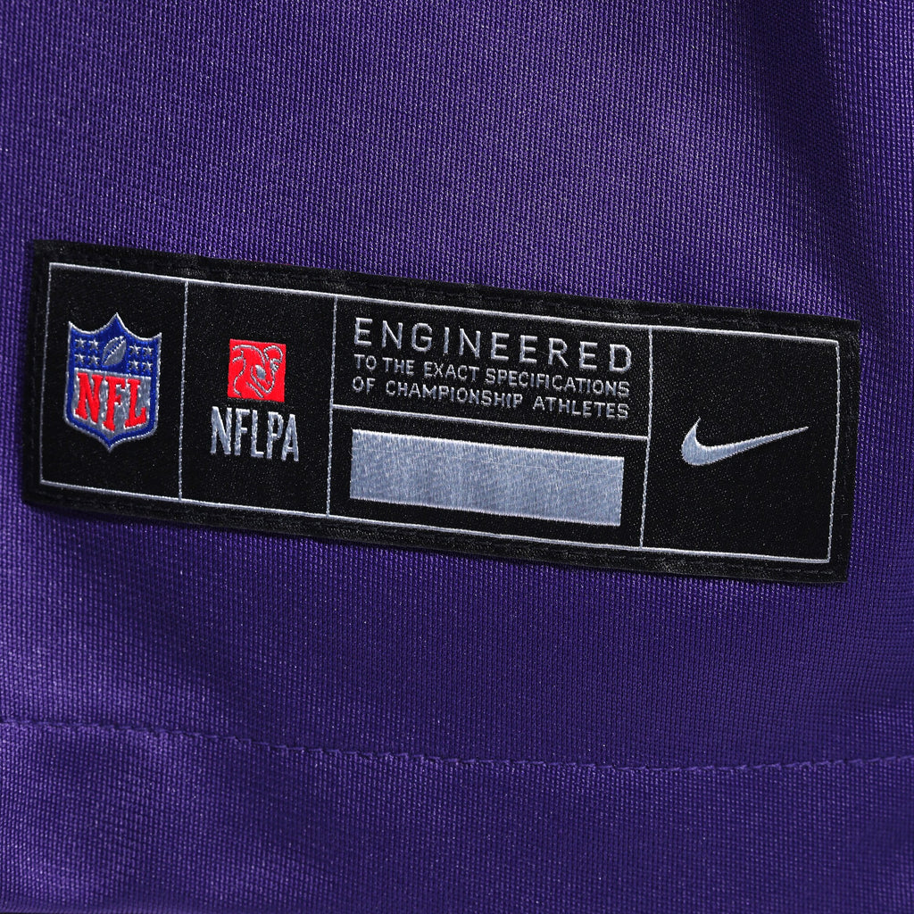Minnesota Vikings Carson Wentz Purple Team Game Jersey