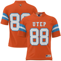 #88 UTEP Miners Throwback Football Jersey - Orange