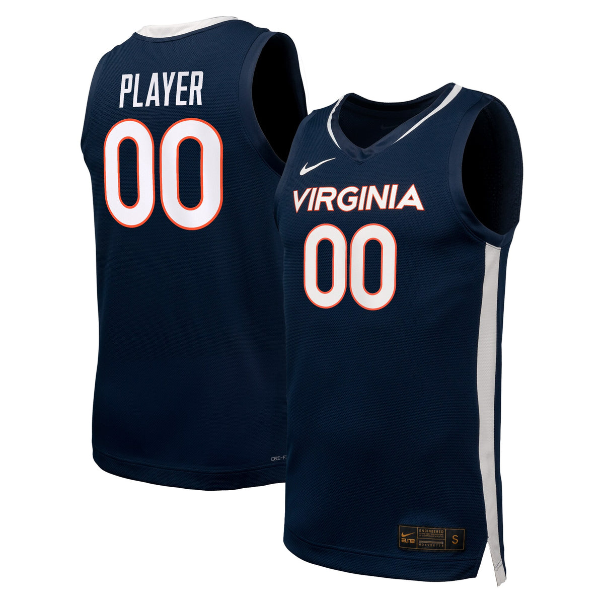 Virginia Cavaliers NIL Pick-A-Player Basketball Replica Jersey - Navy