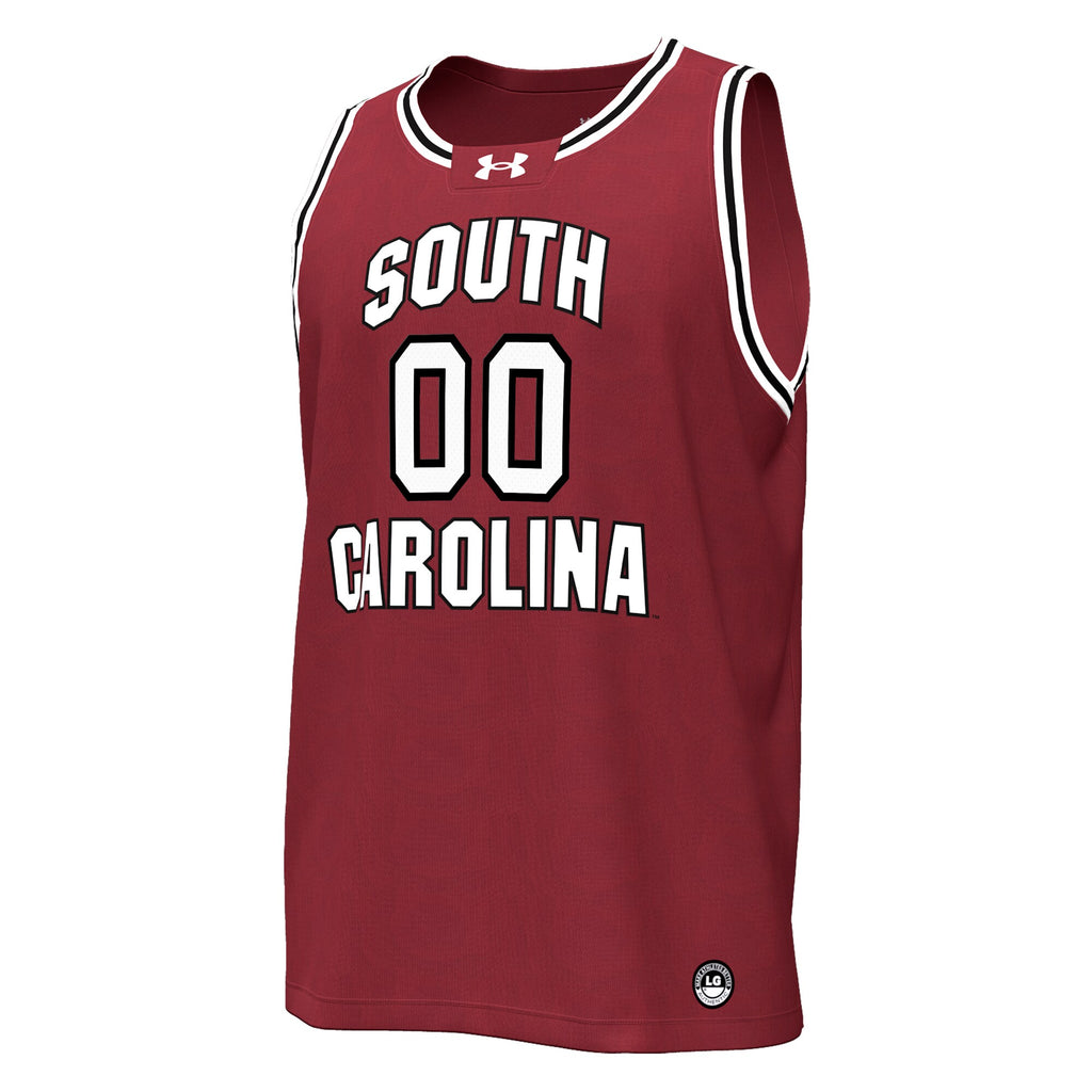 South Carolina Gamecocks NIL Pick-A-Player Basketball Replica Jersey - Garnet
