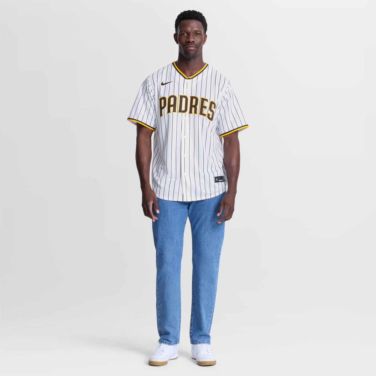 San Diego Padres Hunter Stratton White Home Replica Jersey