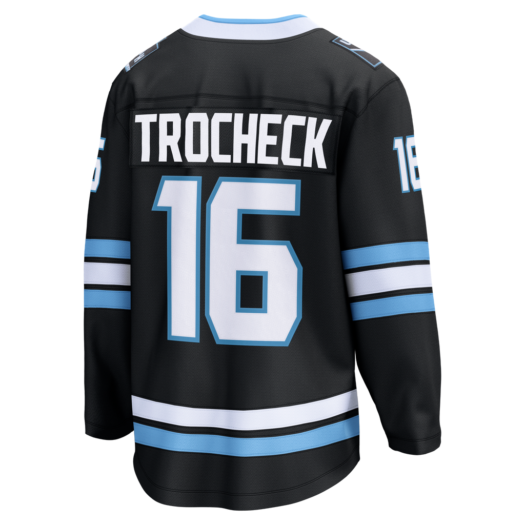 Utah Mammoth Vincent Trocheck Black Home Breakaway Jersey