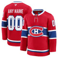 Montreal Canadiens Red Home Premium Custom Jersey
