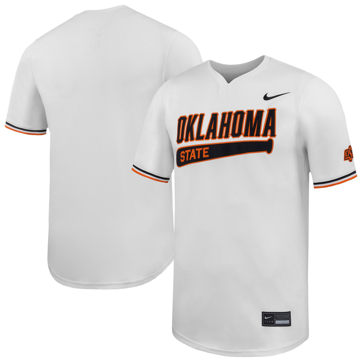 White Oklahoma State Cowboys Limited Baseball Jersey