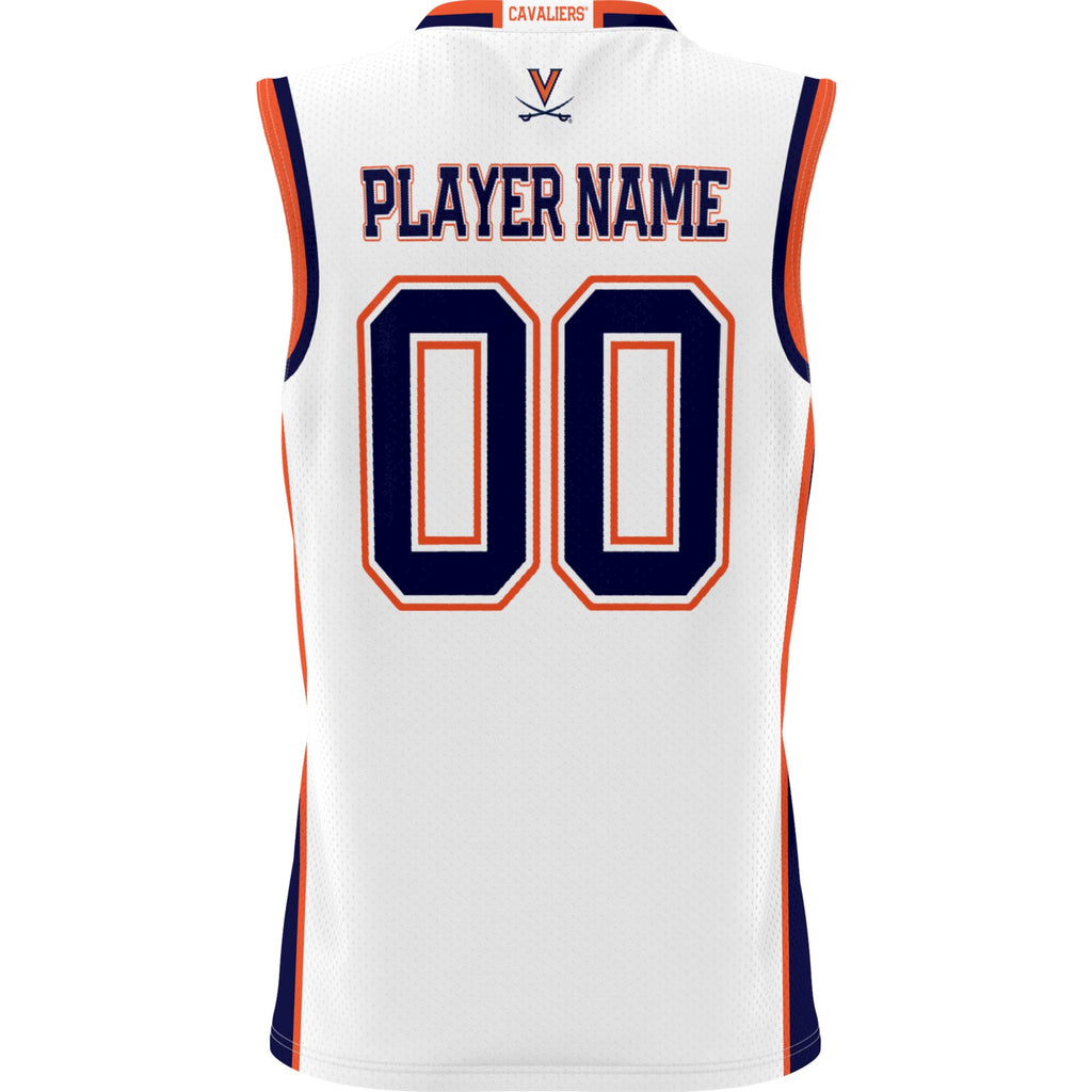 Virginia Cavaliers GameDay Greats NIL Pick-A-Player Basketball Jersey - White