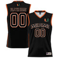 Miami Hurricanes GameDay Greats NIL Pick-A-Player Lightweight Basketball Jersey - Black