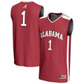 #1 Alabama Crimson Tide GameDay Greats Lightweight Basketball Fashion Jersey - Crimson