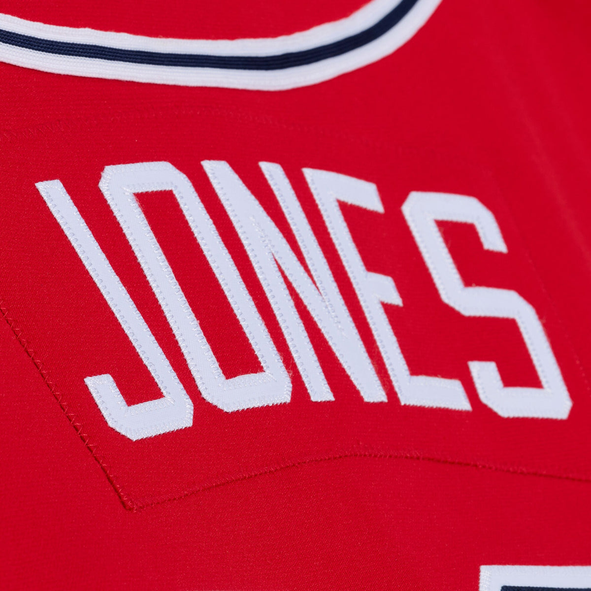 Atlanta Braves Chipper Jones Red 2006 Cooperstown Collection Authentic Jersey