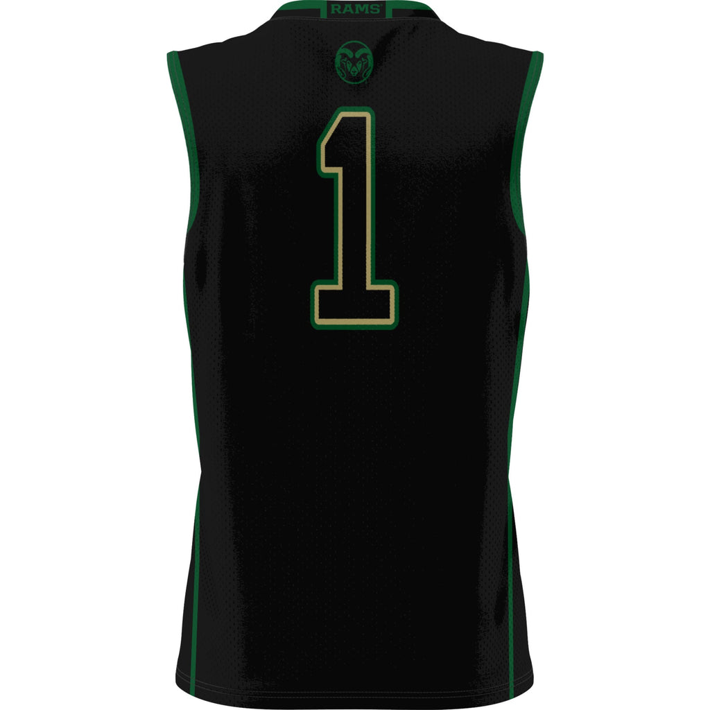 #1 Colorado State Rams GameDay Greats Lightweight Basketball Jersey - Black