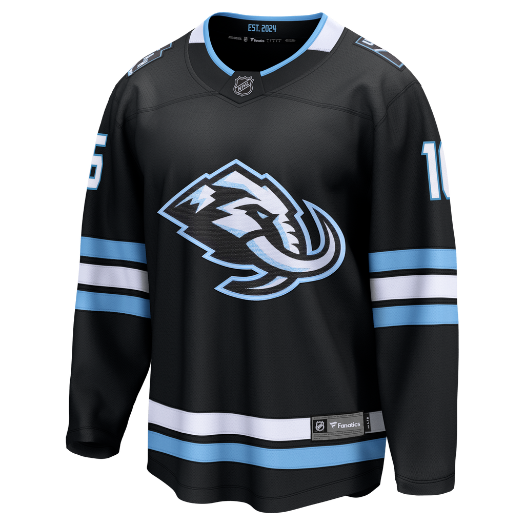 Utah Mammoth Vincent Trocheck Black Home Breakaway Jersey
